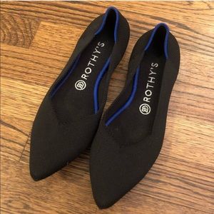 Rothys Point Ballet Flats - sz9 but fits like 8